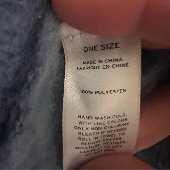 One size MELROSE & MARKET baby sky blue poncho - Picture 7 of 9